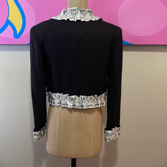 Moschino Cheap Chic Ruffle Ribbon Front Jacket - Picture 7 of 16